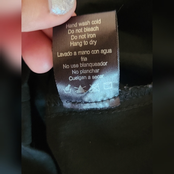 HAUTE FOX Black Lace-Up Mini Dress Plus Size - Picture 12 of 12